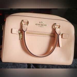 Coach Women's Blush Leather Satchel